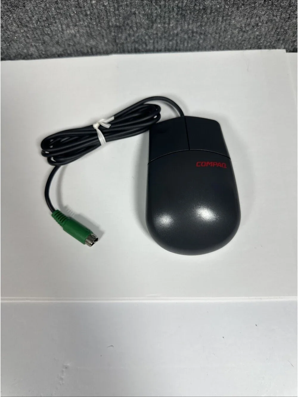 Vintage Compaq Ball Mouse MUS9J N Two Button Vintage Retro